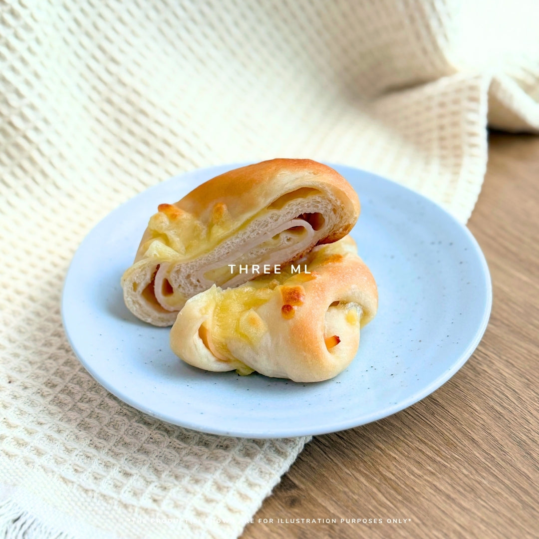 K-Style Salt Bread – Ham & Cheese