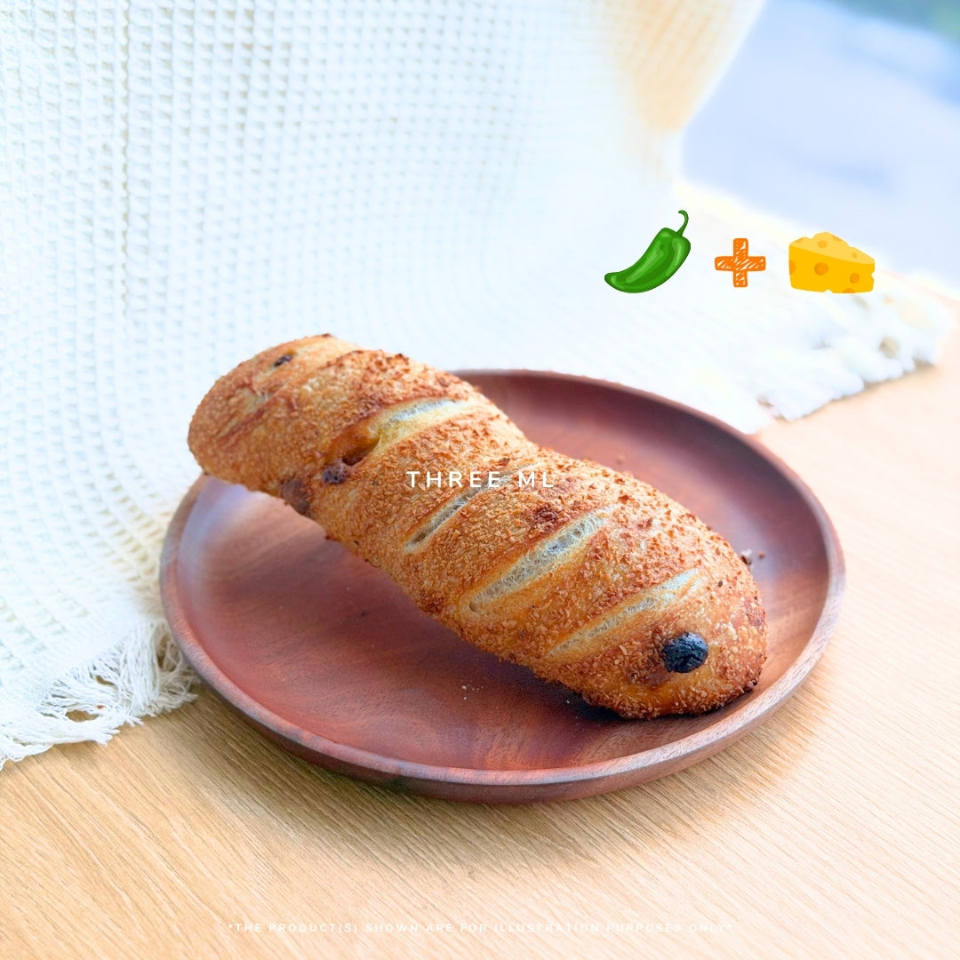🇫🇷 100% Artisan Sourdough – Jalapeno Cheese Batard