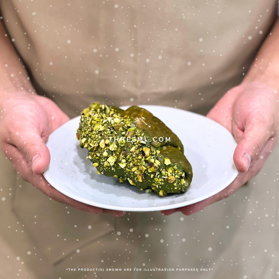 🎄Matcha Snow Salt Bread (x2 pcs)