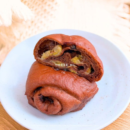 🇰🇷 K-Style Coffee Salt Bread – Callebaut Banana