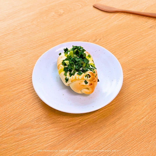 🇰🇷 Salt Bread – Spring Onion Cream Cheese (x2 pcs)