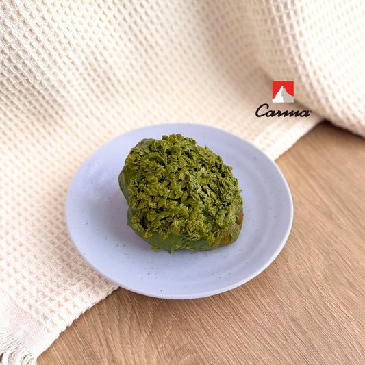🇰🇷 K-Style Salt Bread – Triple Matcha Choc Crunch