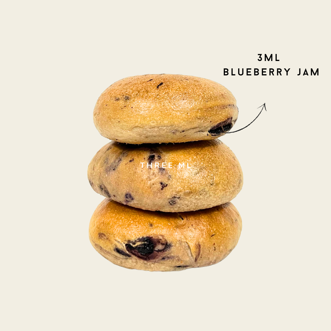 Blueberry Sourdough Bagel