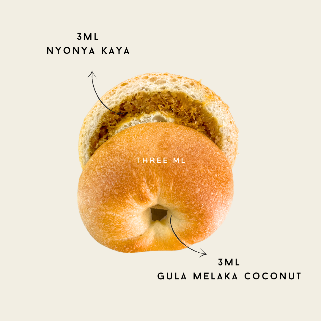 Kaya Coconut Sourdough Bagel