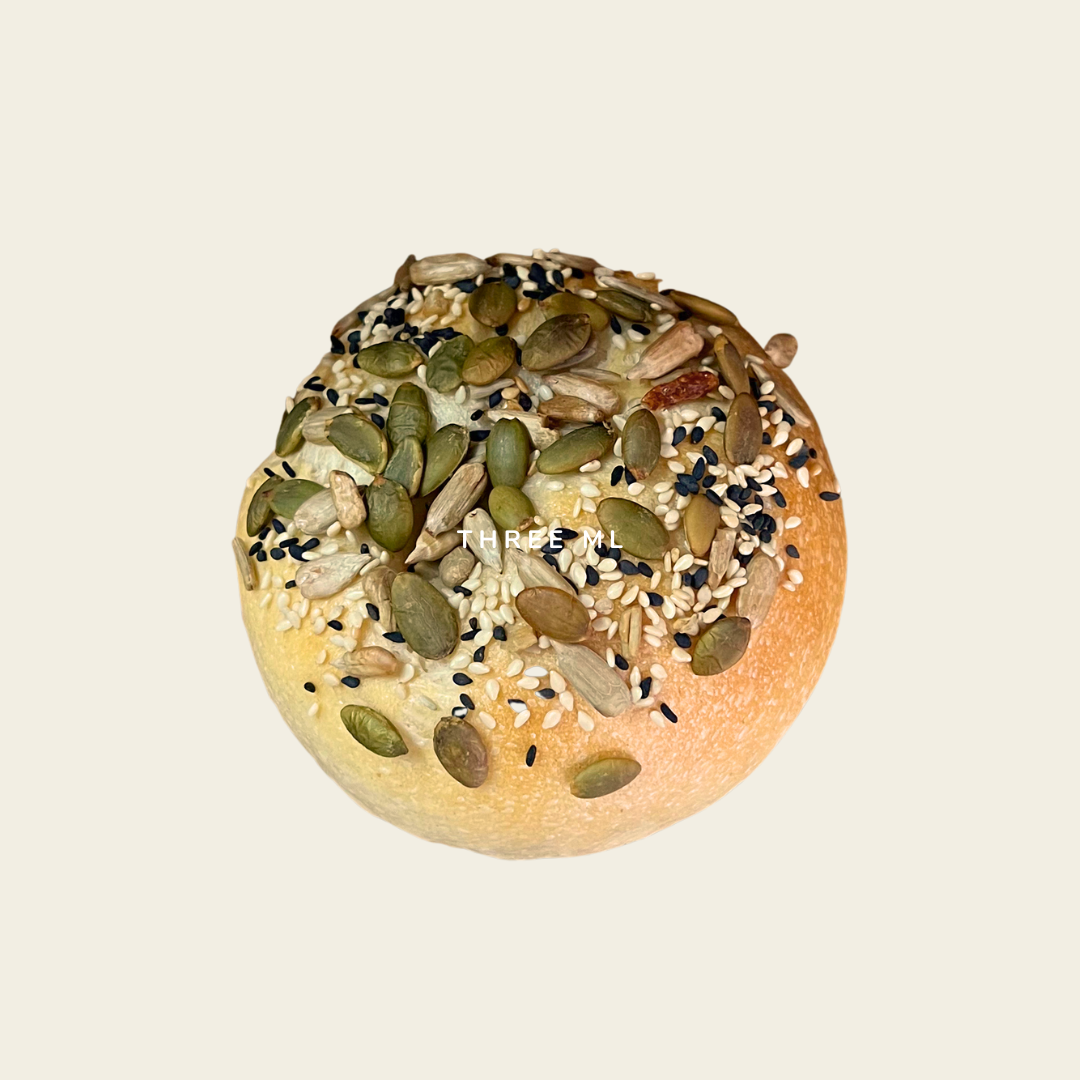 Mix Seeds Sourdough Bagel