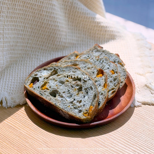 🇫🇷 100% Artisan Sourdough – Black Sesame Sweet Potato